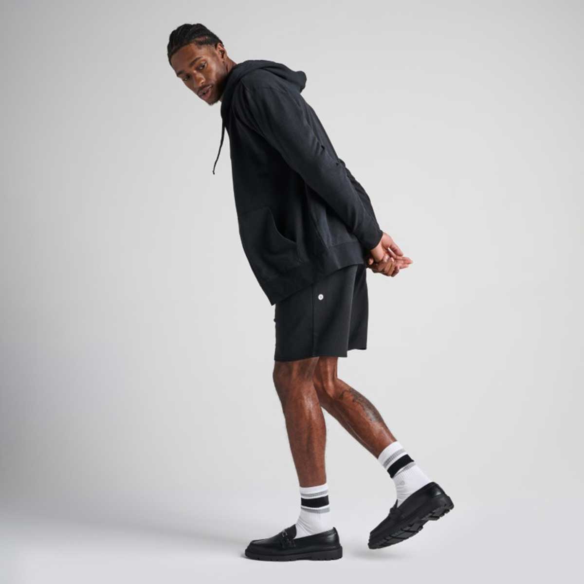 SHELTER SHORT【MEN'S】-BLACK-