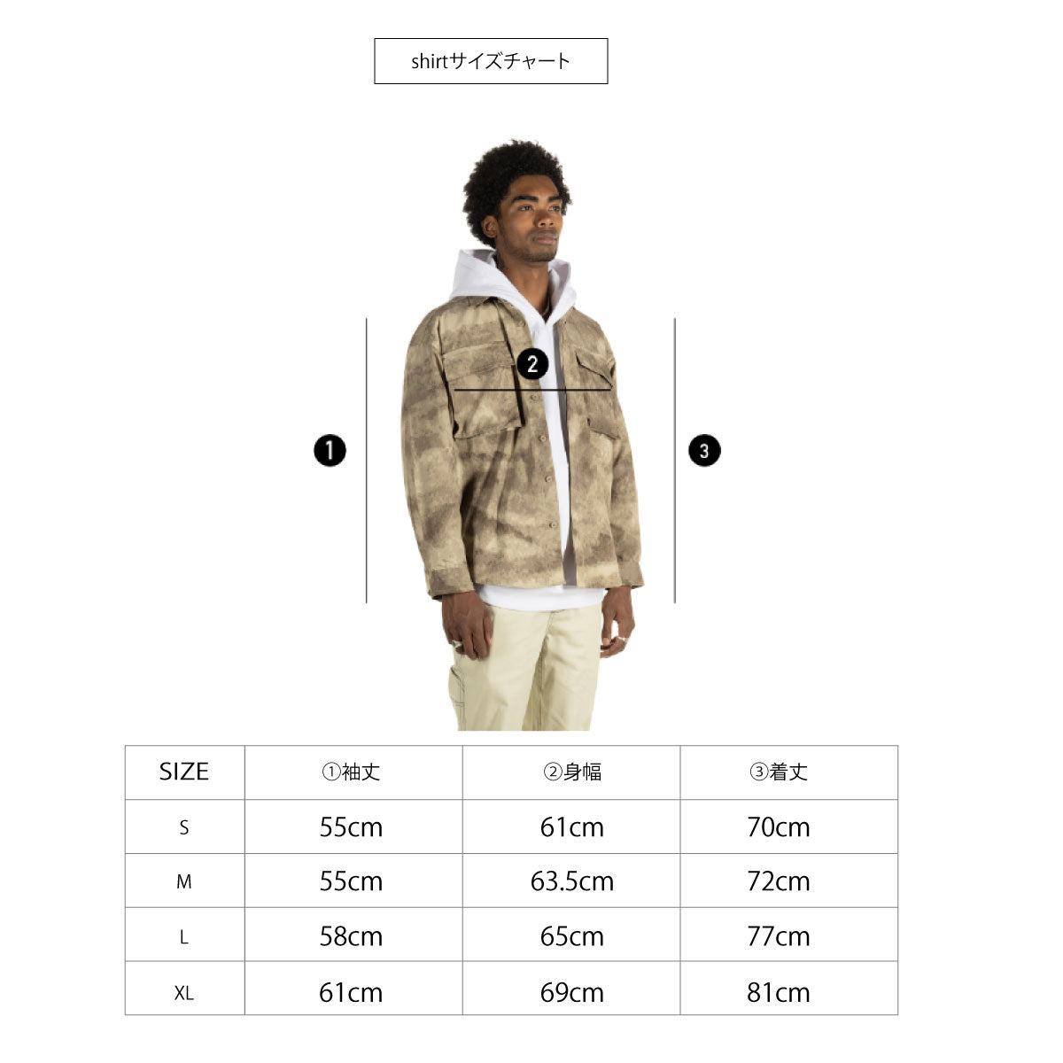 CORDUROY SHIRT JACKET -BLACK-