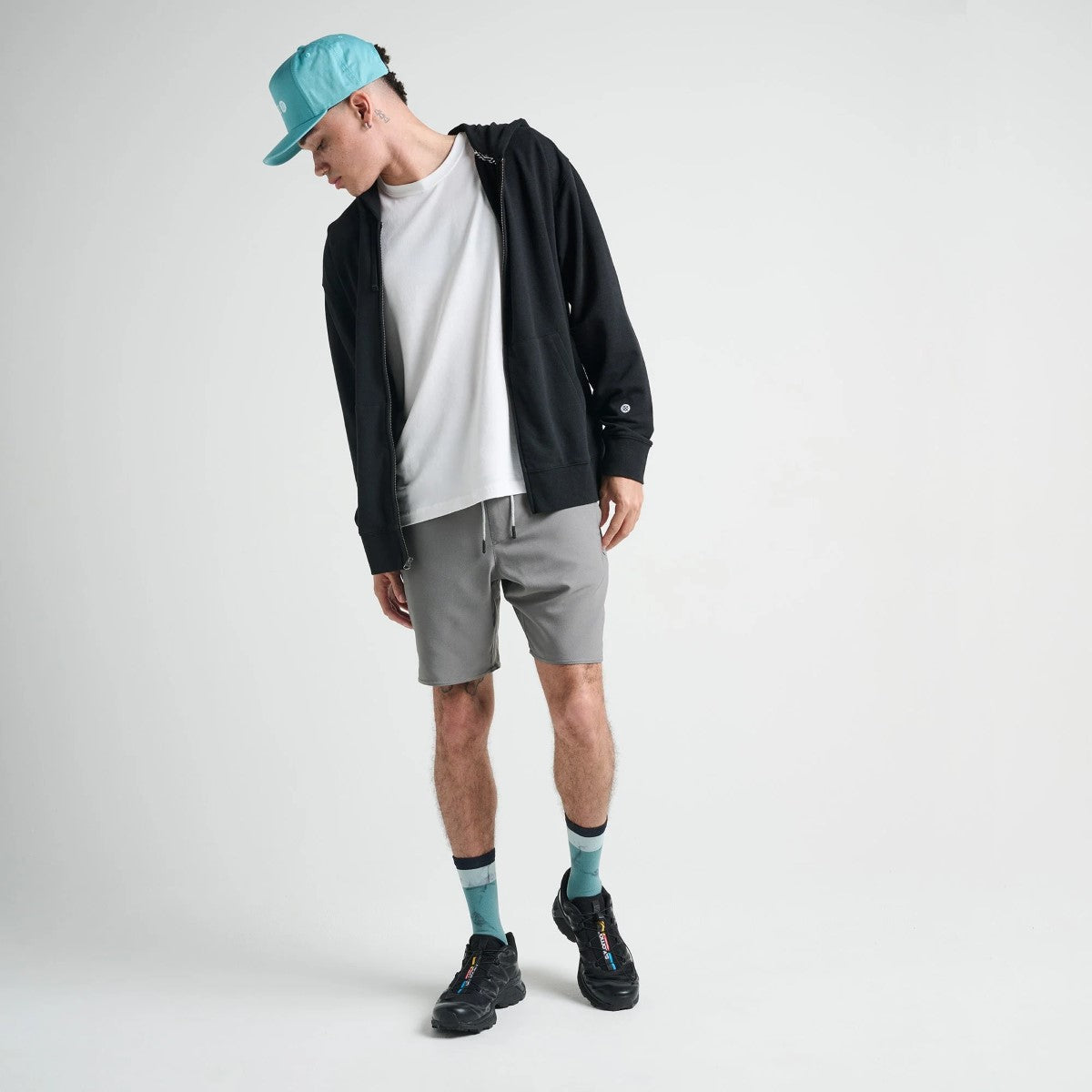 COMPLEX SHORT【MEN'S】-CHARCOAL-