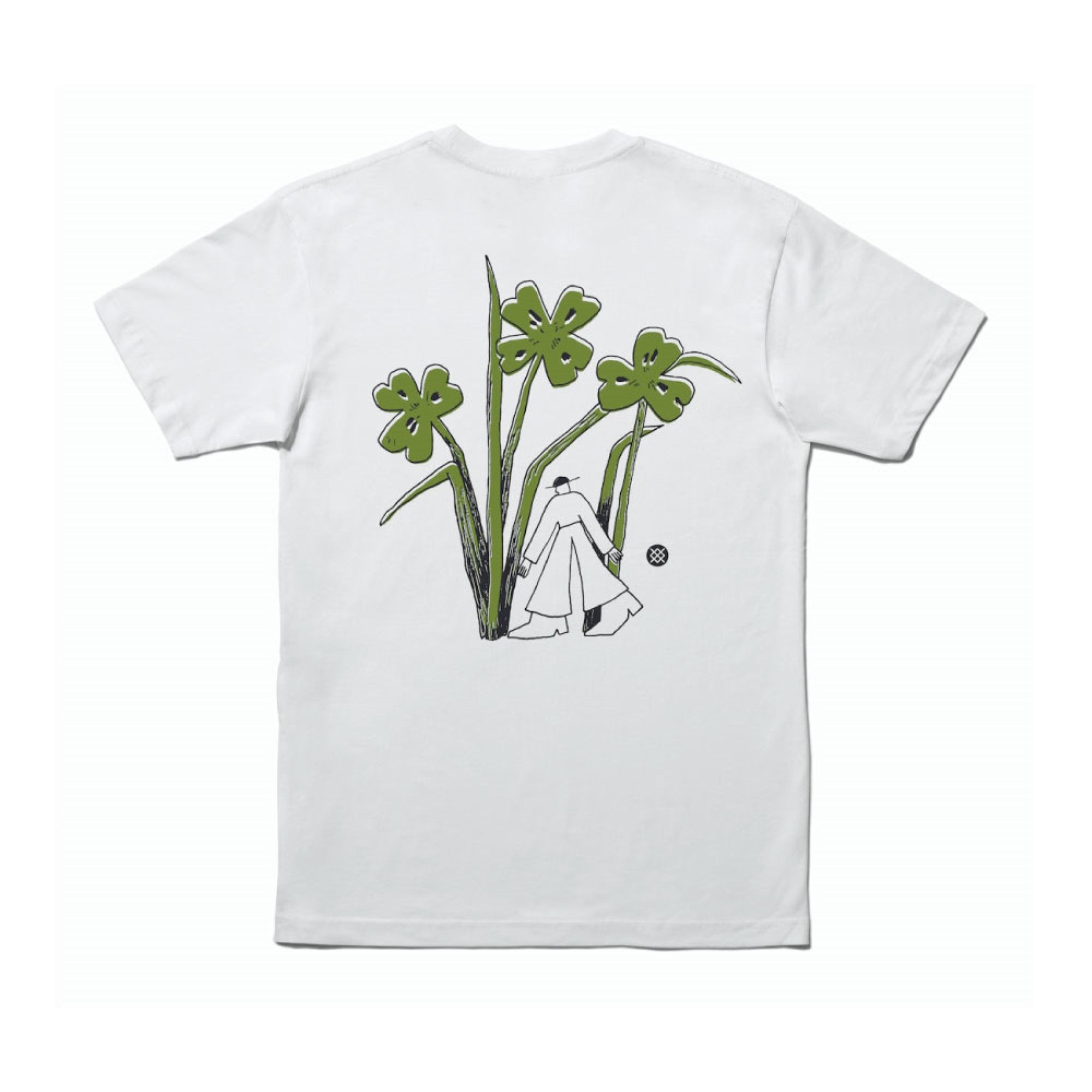LUCKY RAINBOW SS【UNISEX】-WHITE-