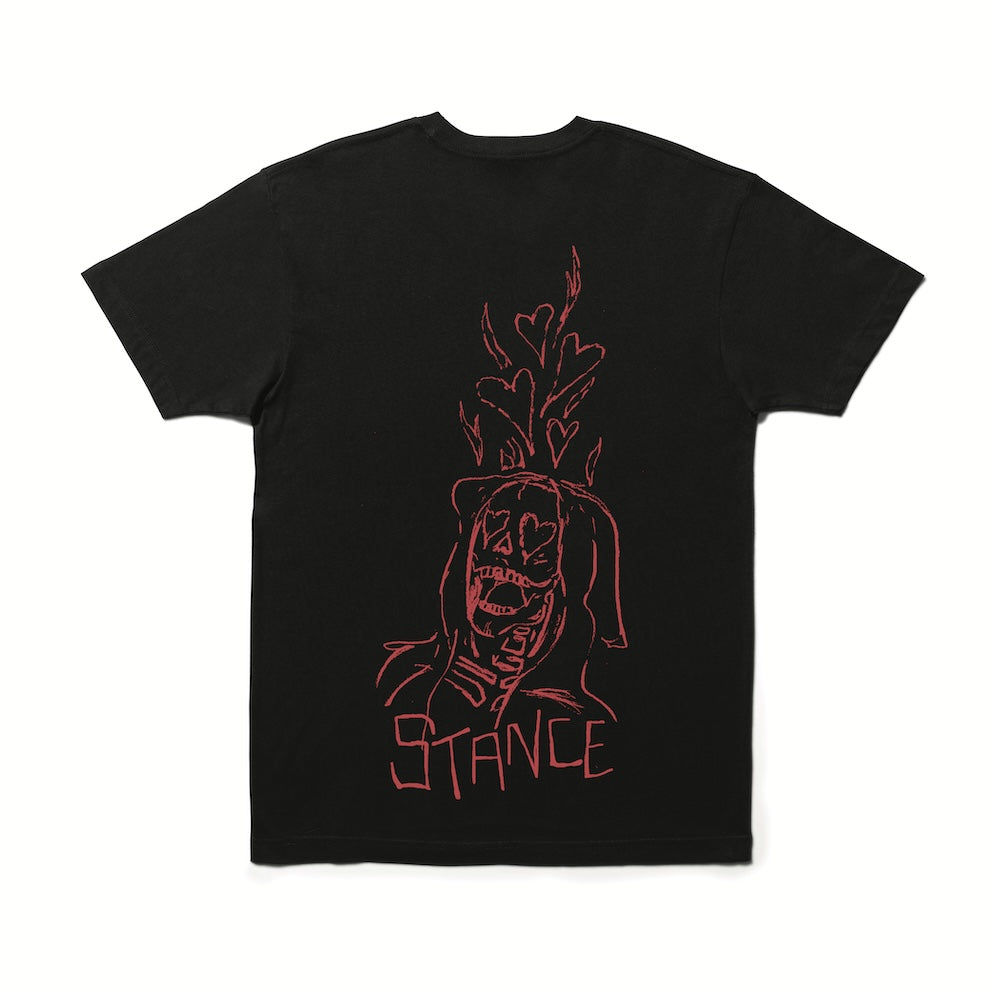 BURN FOR YOU SS【UNISEX】-BLACK-