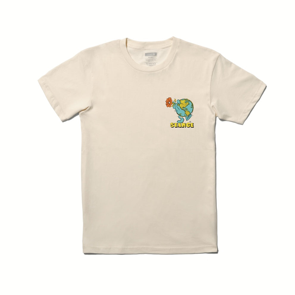 EARTH JAZZ SS【UNISEX】-VINTAGE WHITE-
