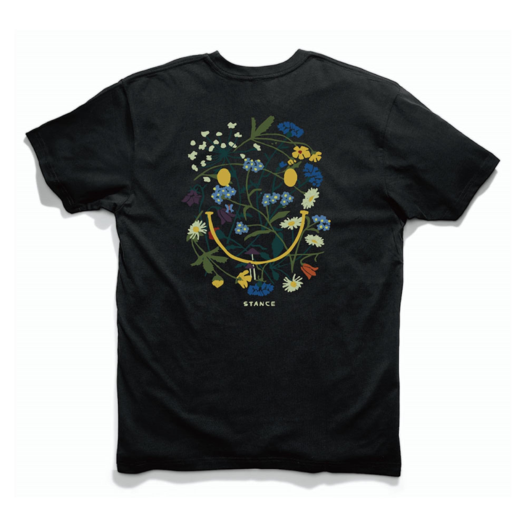 POLLEN SS【UNISEX】-BLACK-