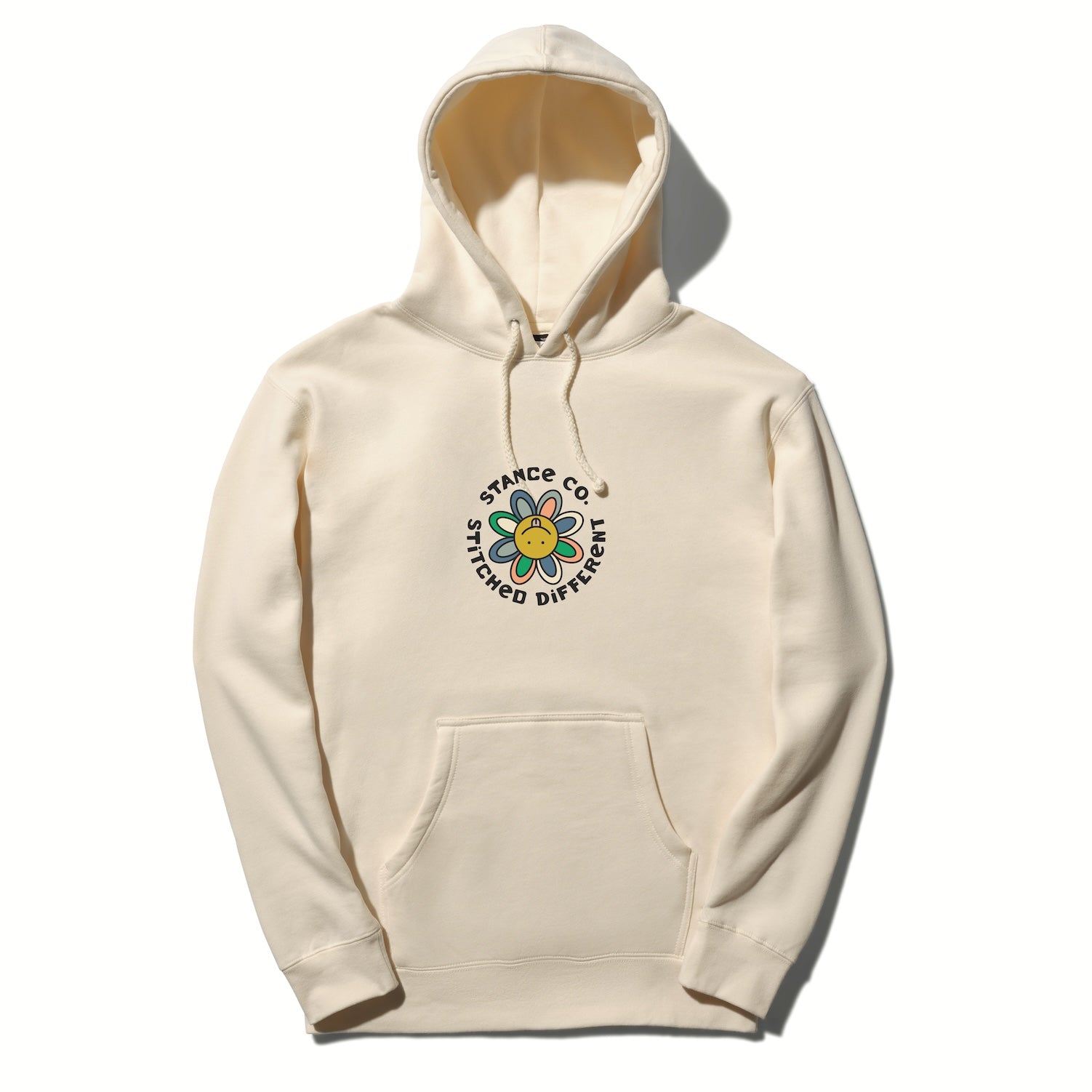 FLORAL PUNCH HOODIE【UNISEX】-BONE-