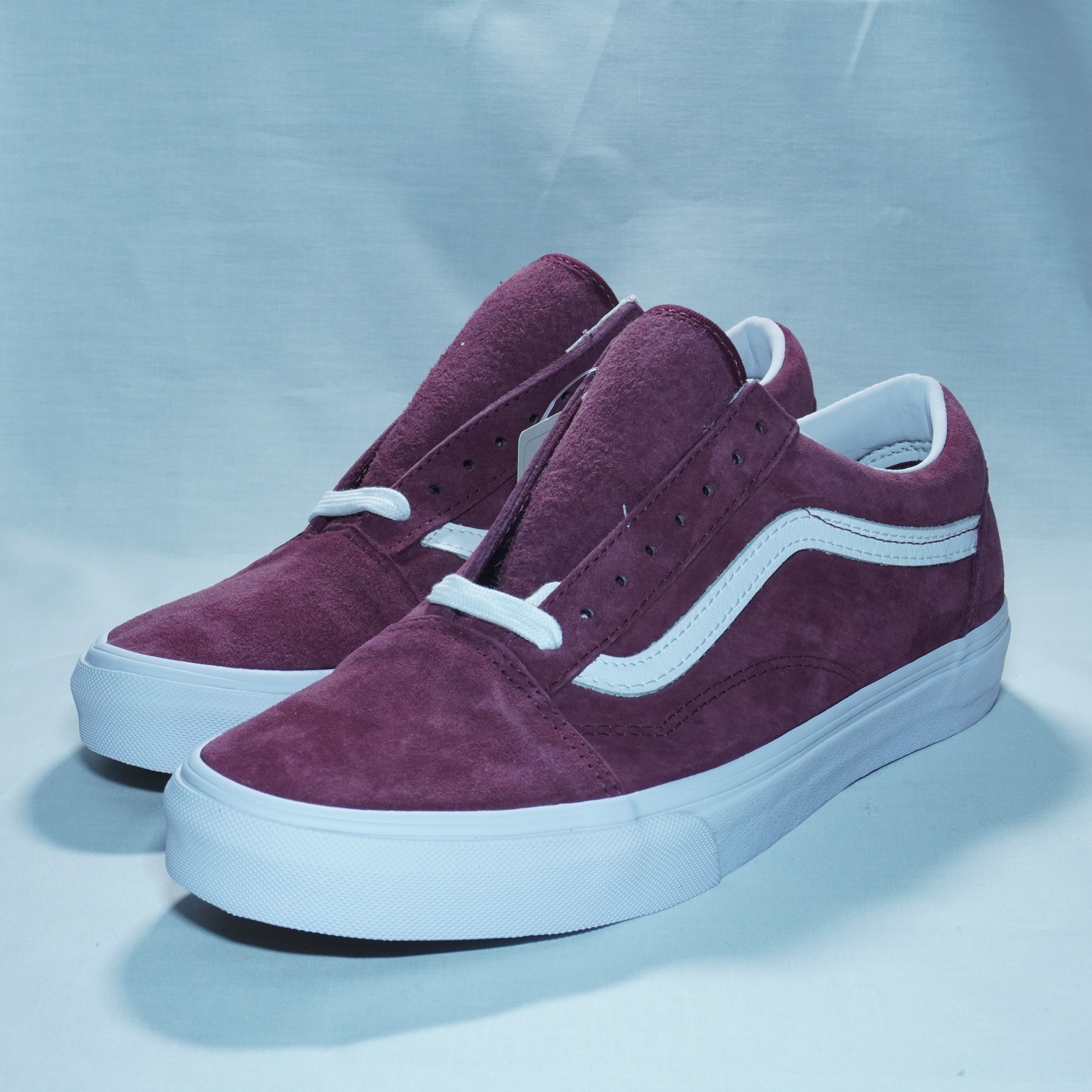 OLD SKOOL-PIG SUEDE TAWNY PORT-