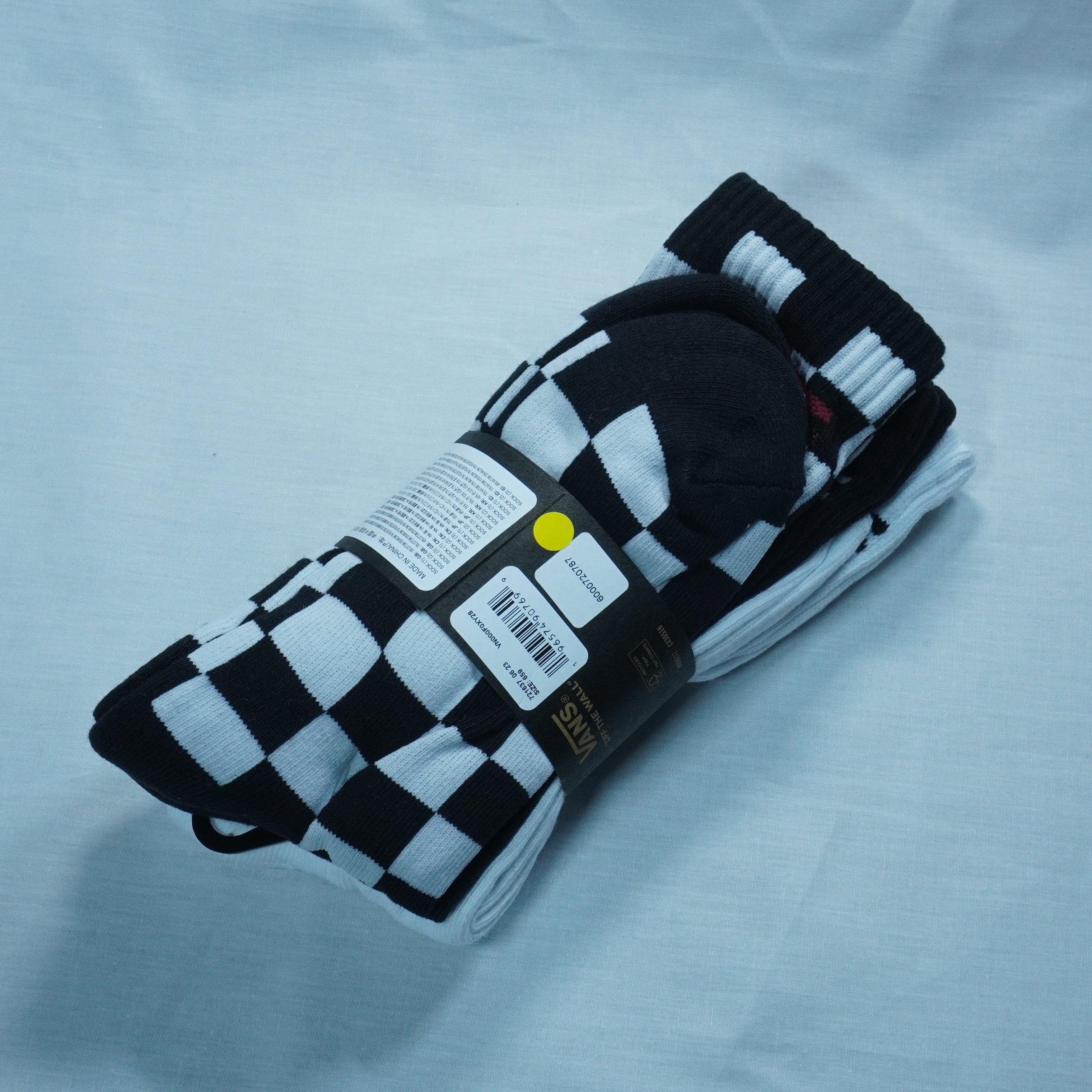 CLASSIC CREW(3PK)-BLACK/WHITE-