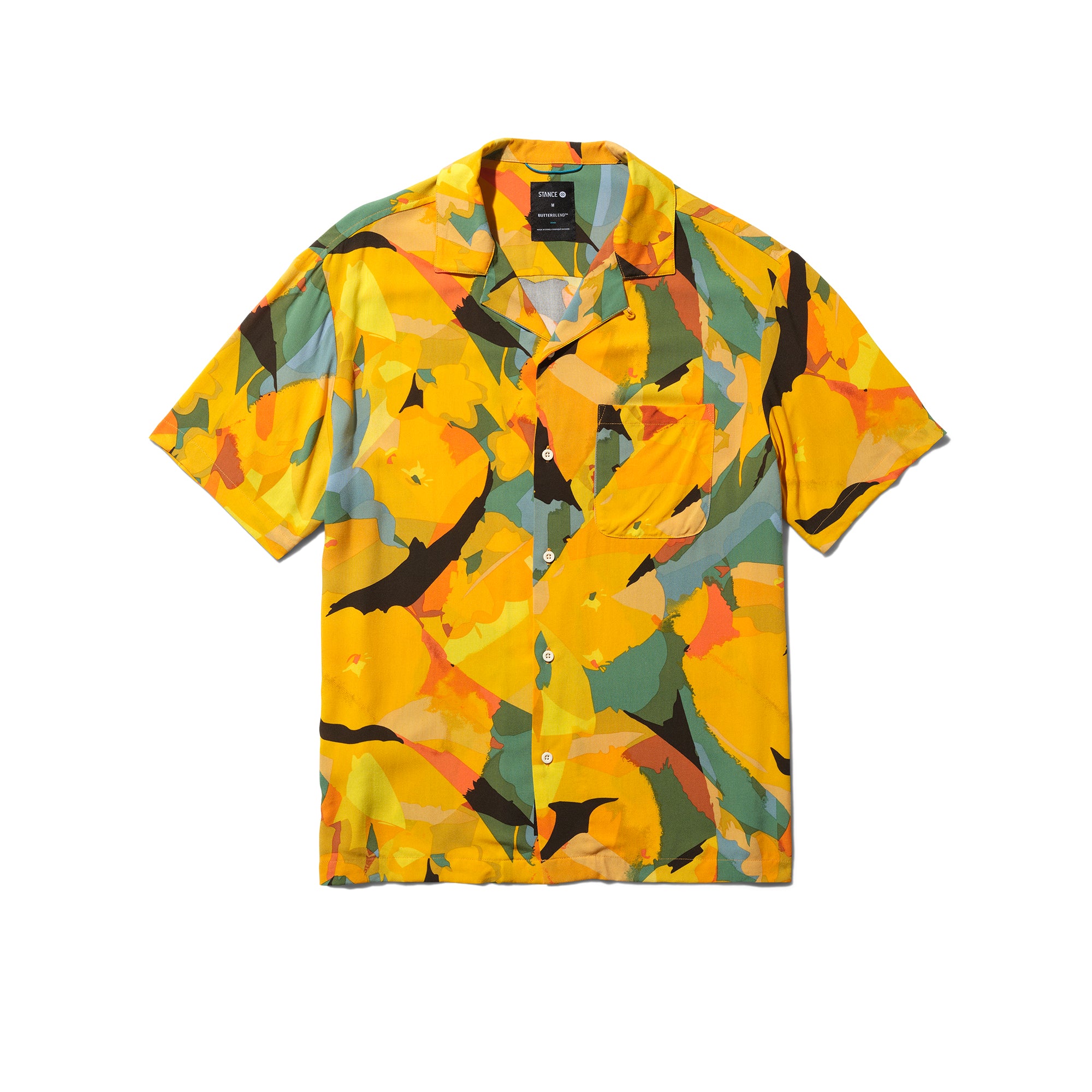 YOTO SS BUTTON UP-TROPICAL-【MEN'S】
