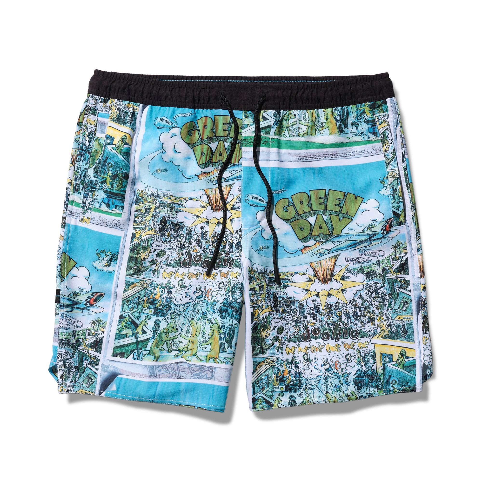 GREEN DAY COMPLEX SHORT【MEN'S】-MULTI-