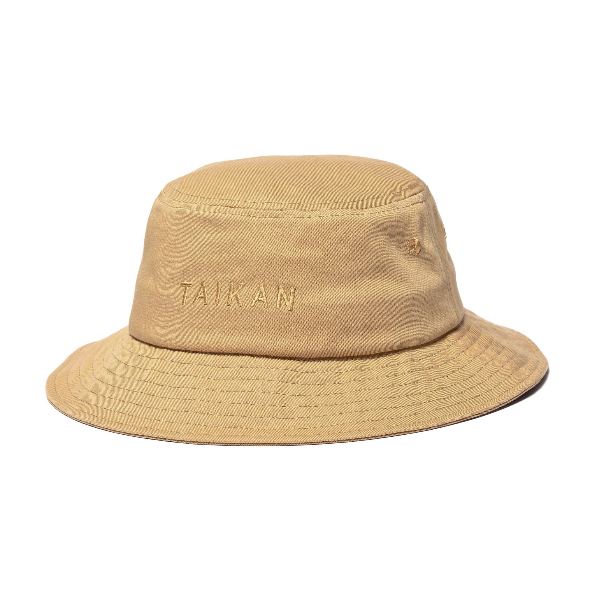 BUCKET HAT -TAN-