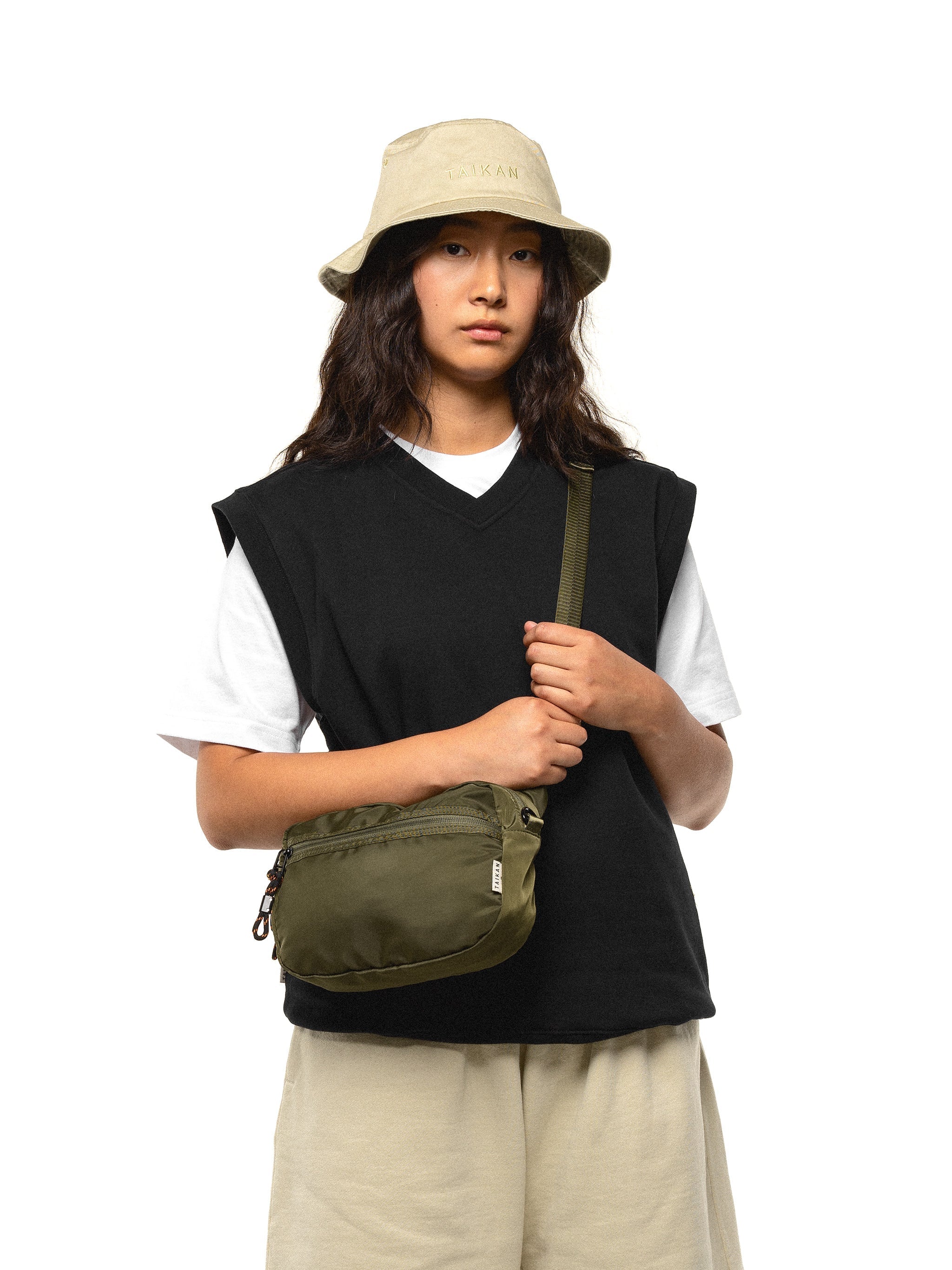 BUCKET HAT -OLIVE-