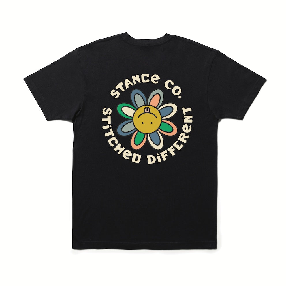 FLORAL PUNCH SS【UNISEX】-NAVY-