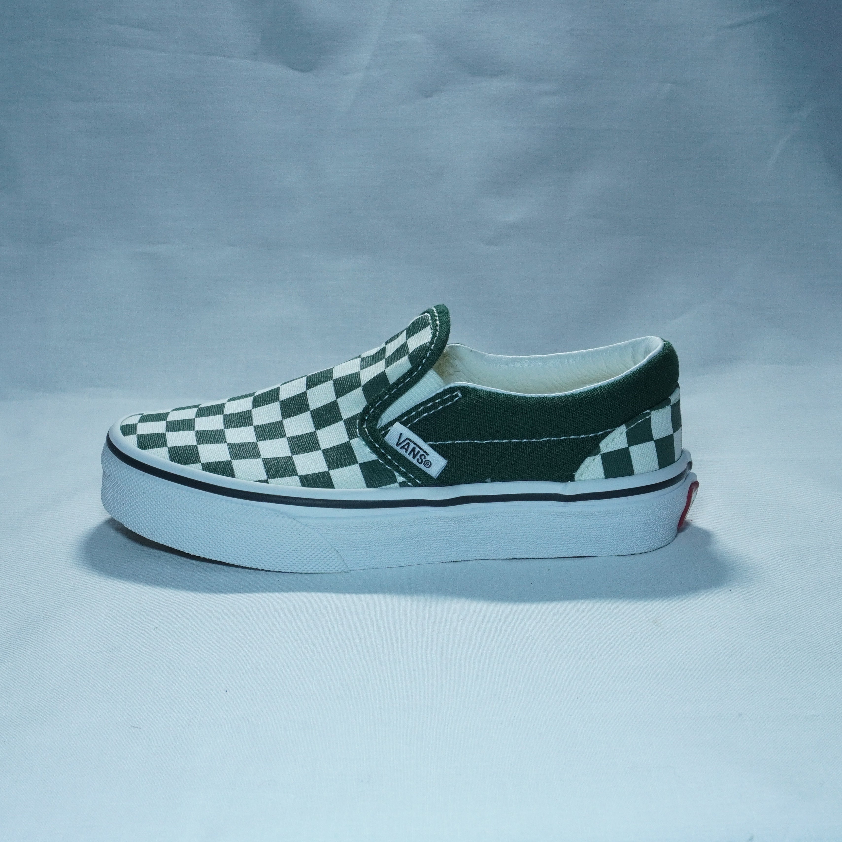 【KID'S】CLASSIC SLIP-ON-COLOR THEORY CHECKERBOARD MOUNTAIN VIEW-