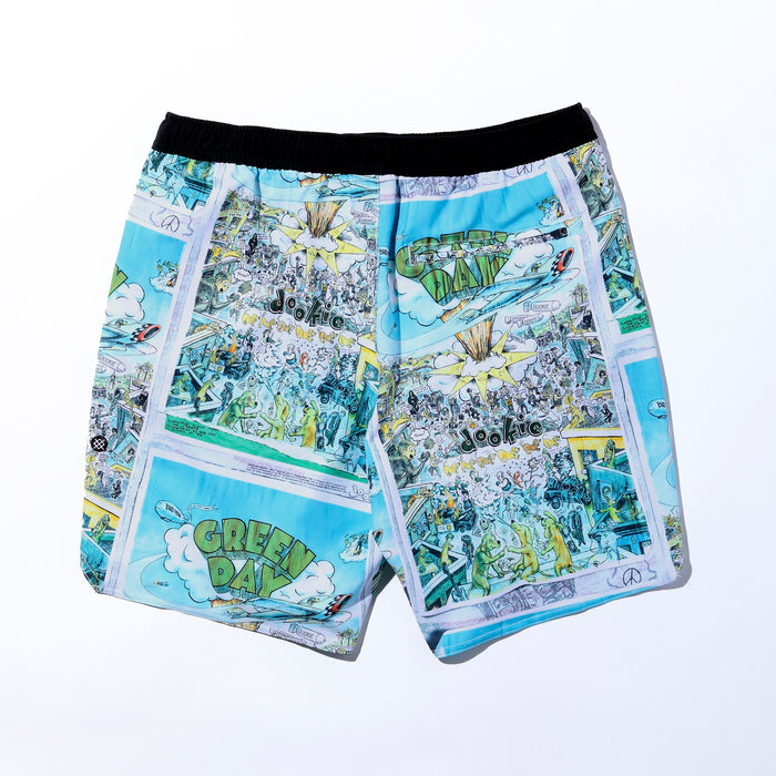 GREEN DAY COMPLEX SHORT【MEN'S】-MULTI-